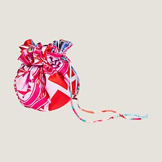 Reversible silk coin purse PM | Hermès Mainland China Reversible silk coin purse PM | Hermès Mainland China